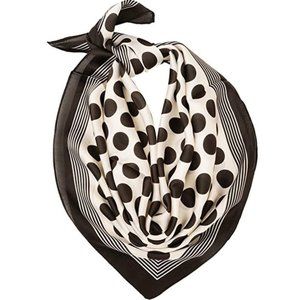 Square Satin Silk Scarf